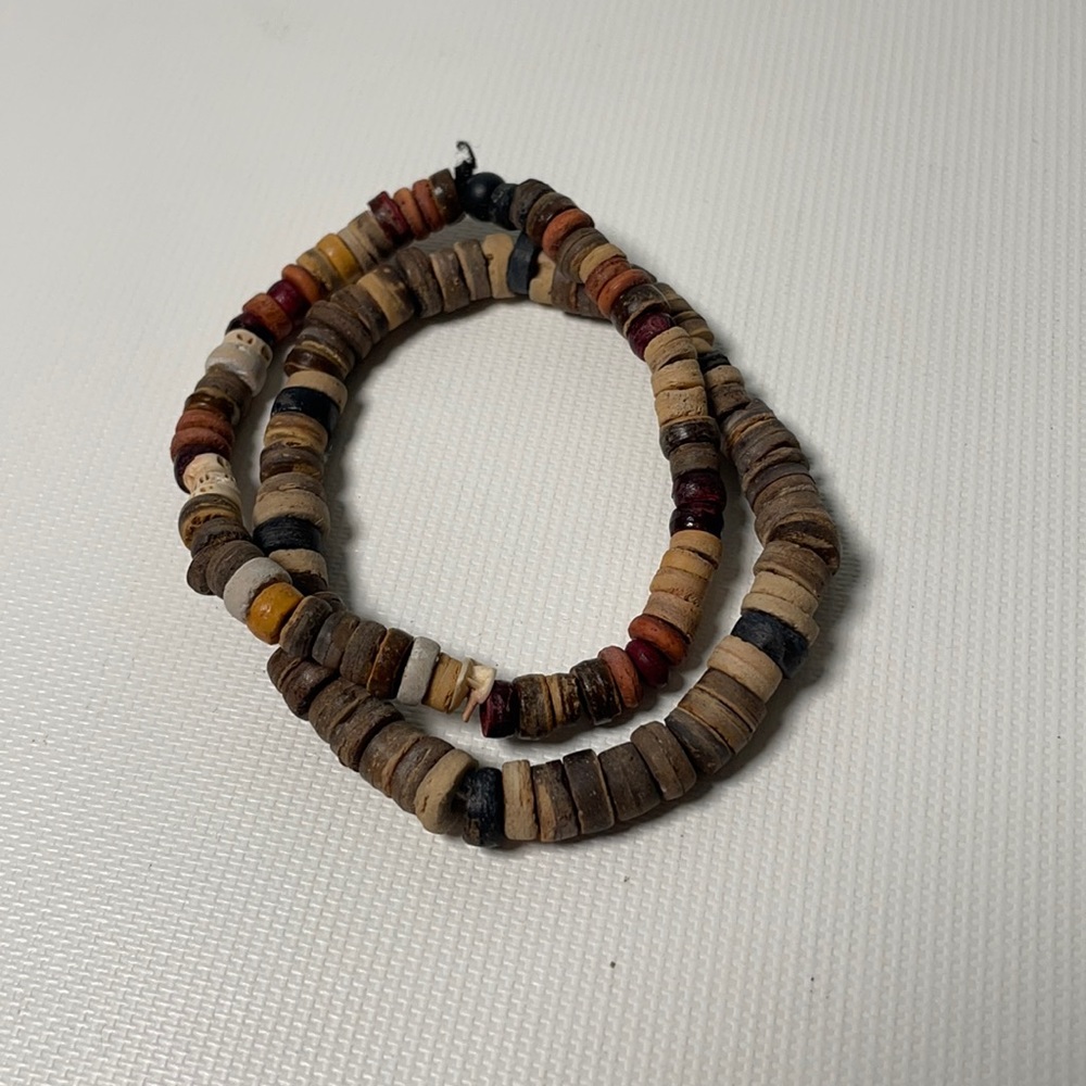 Leather Bead 2 Bracelet Stack - image 2